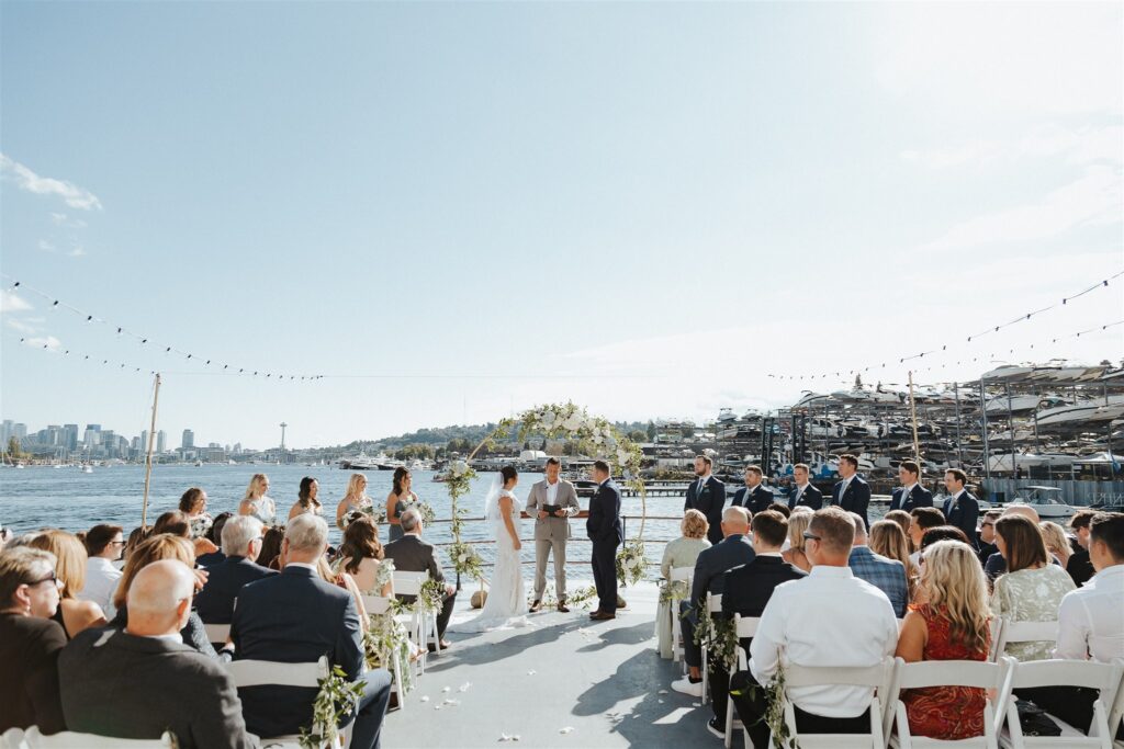 MV Skansonia wedding in Seattle, Washington