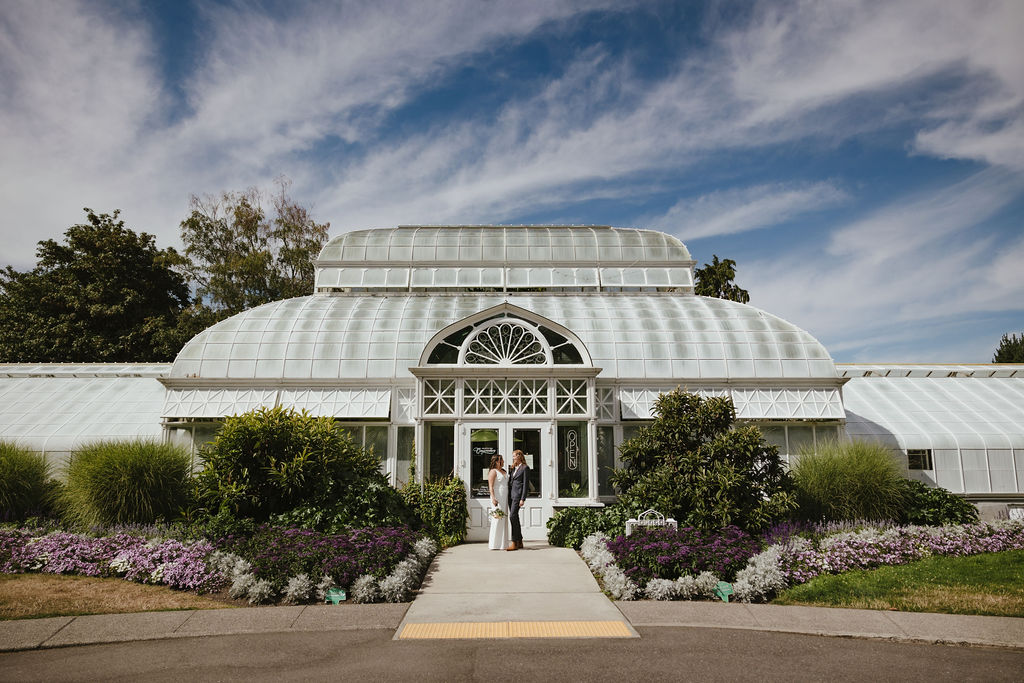 Volunteer Park Conservatory wedding